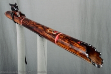 Ironwood (desert) Native American Flute, Minor, Low E-4, #K12K (3)